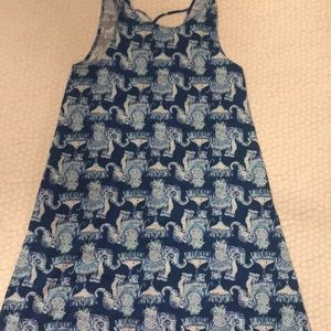 Blue Elephant Lilly Pulitzer Dress